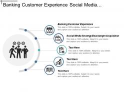 Banking customer experience social media strategy exact target acquisition cpb
