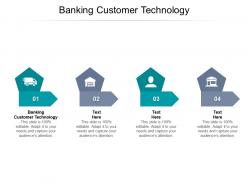 Banking customer technology ppt powerpoint presentation infographic template ideas