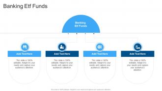 Banking Etf Funds In Powerpoint And Google Slides Cpb
