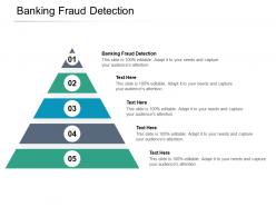 Banking fraud detection ppt powerpoint presentation summary themes cpb
