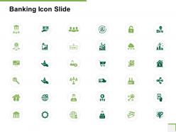 Banking icon slide community bank overview ppt powerpoint presentation slides example file