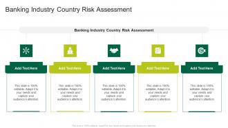 Banking Industry Country Risk Assessment In Powerpoint And Google Slides Cpb