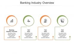 Banking industry overview ppt powerpoint presentation inspiration design inspiration cpb