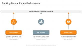 Banking Mutual Funds Performance In Powerpoint And Google Slides Cpb