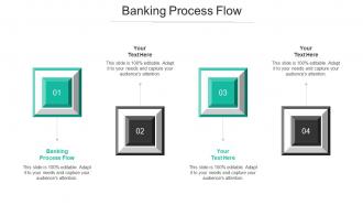 Banking Process Flow Ppt Powerpoint Presentation Professional Influencers Cpb