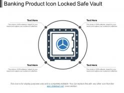 Banking Product Icon Locked Safe Vault