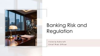 Banking Risk And Regulation PPT Outline VA