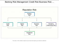 Banking risk management credit risk business risk market risk