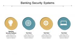 Banking security systems ppt powerpoint presentation file portrait cpb