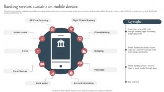 Banking Services Available On Mobile Devices Everything About Mobile Banking Fin SS V