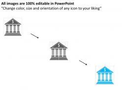 Banking solutions finance and management flat powerpoint design