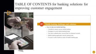 Banking Solutions For Improving Customer Engagement Fin CD V Downloadable Adaptable