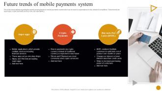 Banking Solutions For Improving Customer Future Trends Of Mobile Payments System Fin SS V