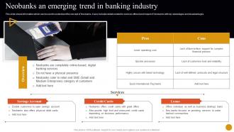 Banking Solutions For Improving Customer Neobanks An Emerging Trend In Banking Industry Fin SS V