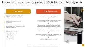 Banking Solutions For Improving Customer Unstructured Supplementary Service Ussd Data Fin SS V