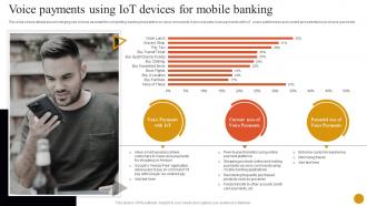 Banking Solutions For Improving Customer Voice Payments Using Iot Devices For Mobile Banking Fin SS V