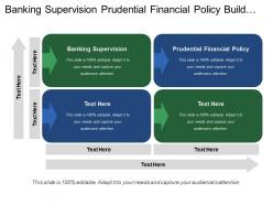 Banking Supervision Prudential Financial Policy Build Local Capacity