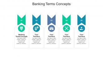 Banking terms concepts ppt powerpoint presentation gallery ideas cpb
