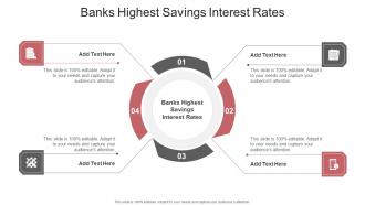 Banks Highest Savings Interest Rates In Powerpoint And Google Slides Cpb