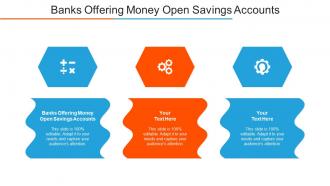 Banks Offering Money Open Savings Accounts Ppt Powerpoint Presentation File Layout Ideas Cpb