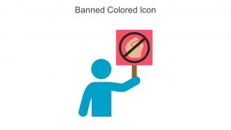 Banned Colored Icon In Powerpoint Pptx Png And Editable Eps Format