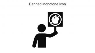 Banned Monotone Icon In Powerpoint Pptx Png And Editable Eps Format