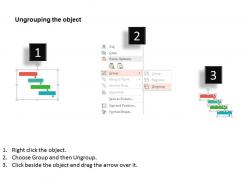 Banner process tags software development process flat powerpoint design