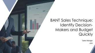 BANT Sales Technique Identify Decision Makers And Budget Quickly PPT Template AT