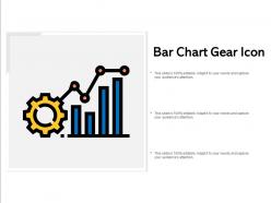 Bar chart gear icon