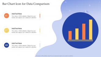 Bar Chart Icon For Data Comparison