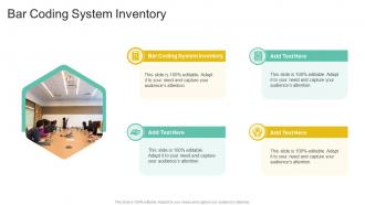 Bar Coding System Inventory In Powerpoint And Google Slides Cpb
