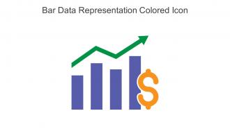 Bar Data Representation Colored Icon In Powerpoint Pptx Png And Editable Eps Format