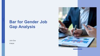 Bar For Gender Job Gap Analysis PPT Demonstration AT
