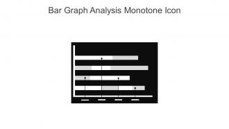 Bar Graph Analysis Monotone Icon In Powerpoint Pptx Png And Editable Eps Format