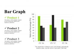 Bar graph powerpoint images template 2