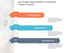 Bar Graph Segmentation Of Business Project Analysis