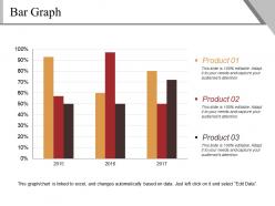 Bar graph template 3 powerpoint slide deck samples