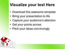Bar graphs and histograms real estate powerpoint templates themes