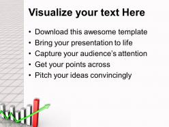 Bar graphs and line chart powerpoint templates themes