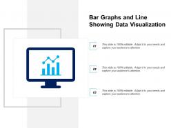 Bar graphs and line showing data visualization