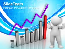 Bar graphs pictures growth progress powerpoint templates and themes