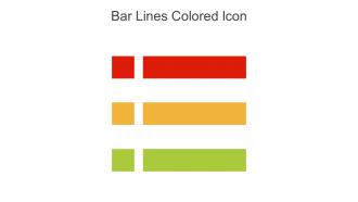 Bar Lines Colored Icon In Powerpoint Pptx Png And Editable Eps Format
