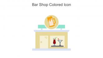 Bar Shop Colored Icon In Powerpoint Pptx Png And Editable Eps Format