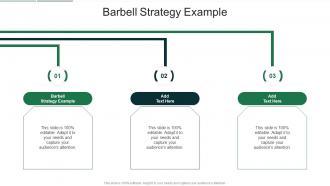 Barbell Strategy Example In Powerpoint And Google Slides Cpb