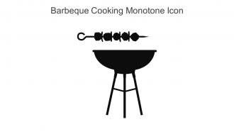 Barbeque Cooking Monotone Icon In Powerpoint Pptx Png And Editable Eps Format