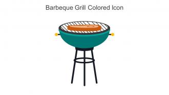Barbeque Grill Colored Icon In Powerpoint Pptx Png And Editable Eps Format