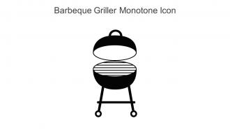 Barbeque Griller Monotone Icon In Powerpoint Pptx Png And Editable Eps Format