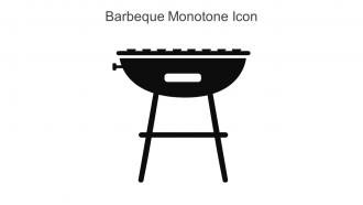Barbeque Monotone Icon In Powerpoint Pptx Png And Editable Eps Format