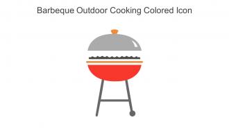 Barbeque Outdoor Cooking Colored Icon In Powerpoint Pptx Png And Editable Eps Format