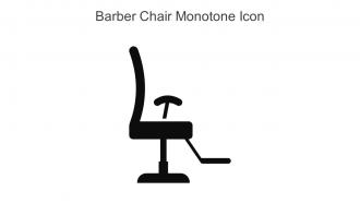 Barber Chair Monotone Icon In Powerpoint Pptx Png And Editable Eps Format